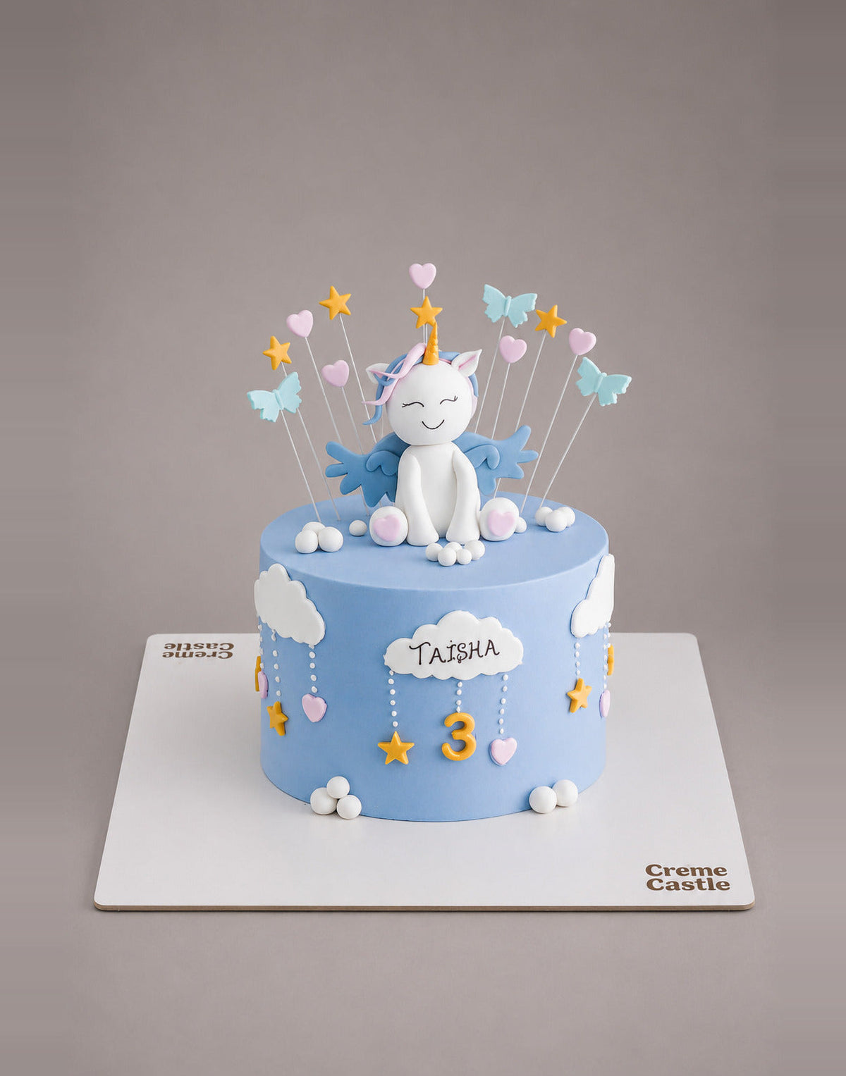 My Little Pony Cake in Blue by Creme Castle