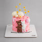 Teddy and Unicorn Theme Cake by Creme Castle