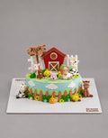 Animal Theme Birthday Cake
