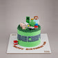 Minecraft Fam Theme Cake