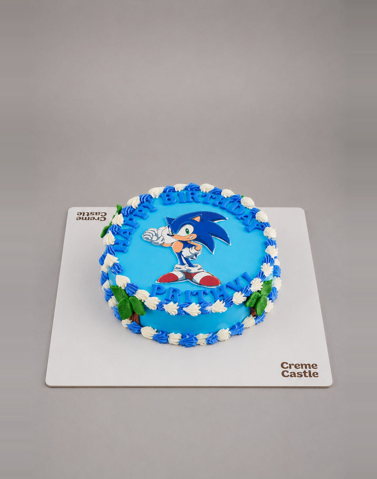 Sonic Photo Cake