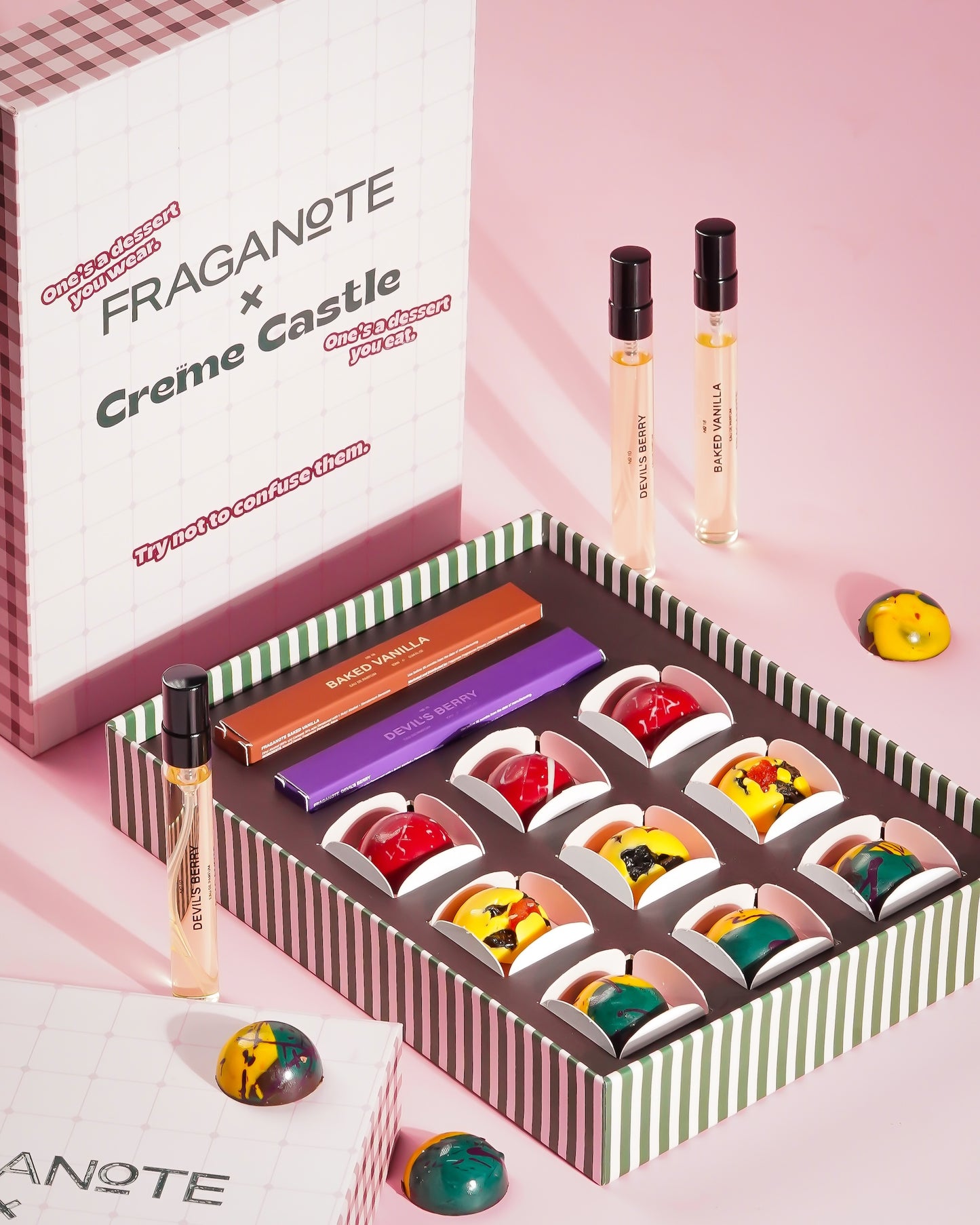 Fraganote x Creme Castle Bonbons Rakhi Gift Box Grande