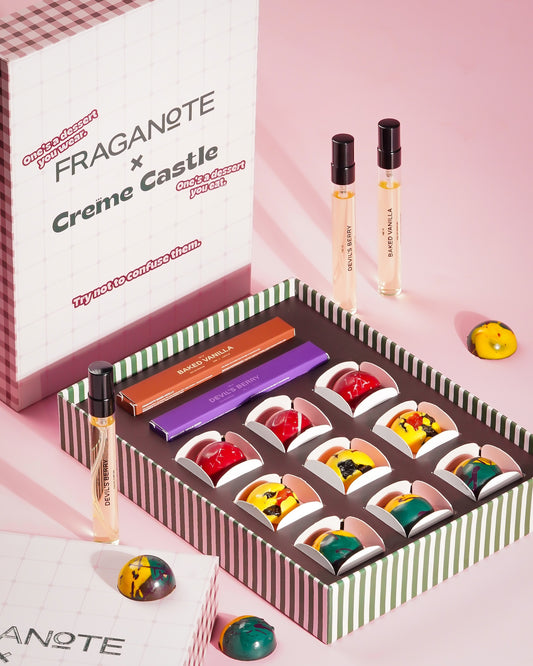 Fraganote x Creme Castle Bonbons Rakhi Gift Box Grande