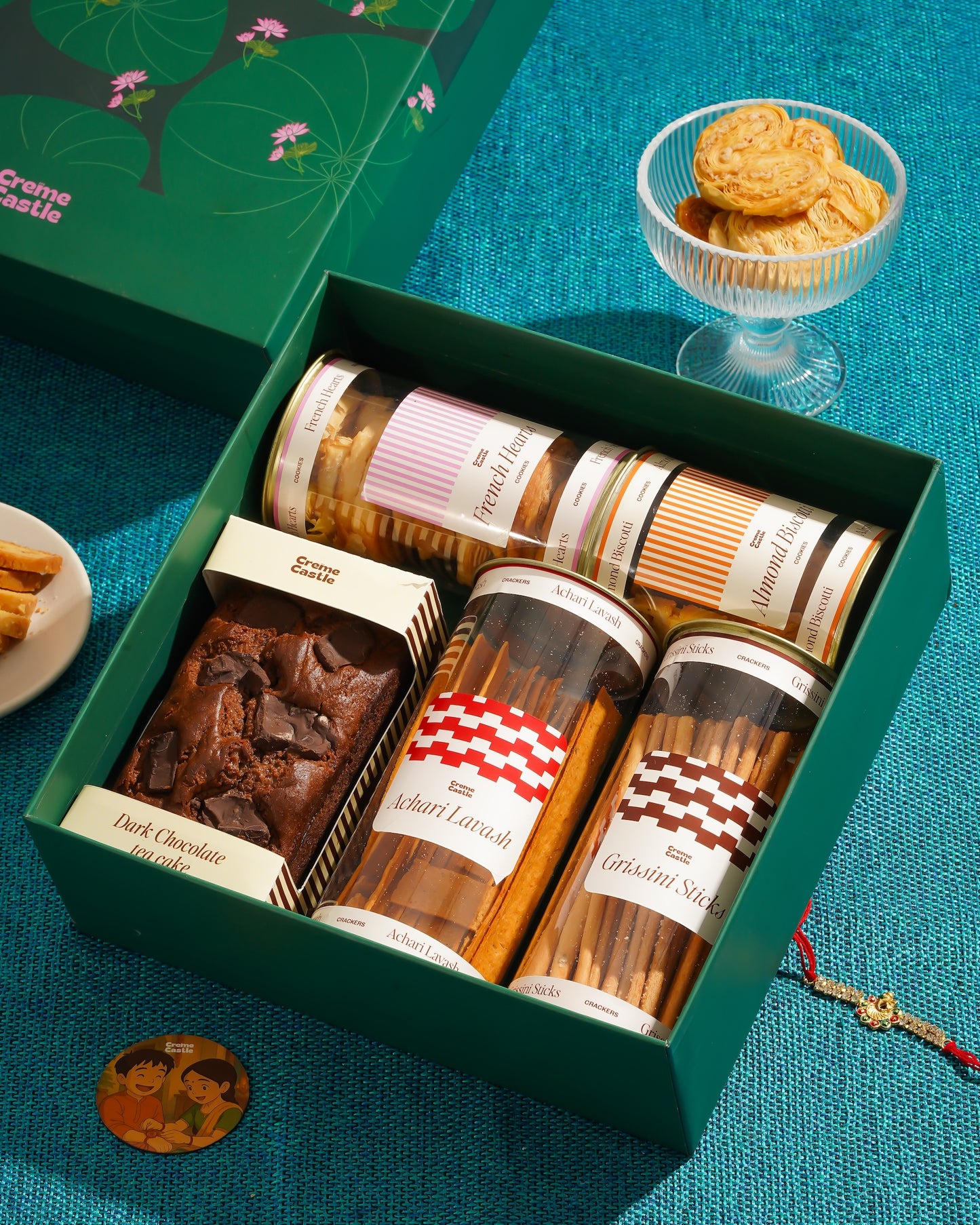 Rakhi Special Emerald Gift Hamper
