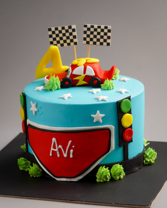 Race Car Birthday Cake