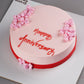 Floral Theme Cake - Creme Castle