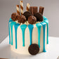 Chocolate Drip Cake - Creme Castle