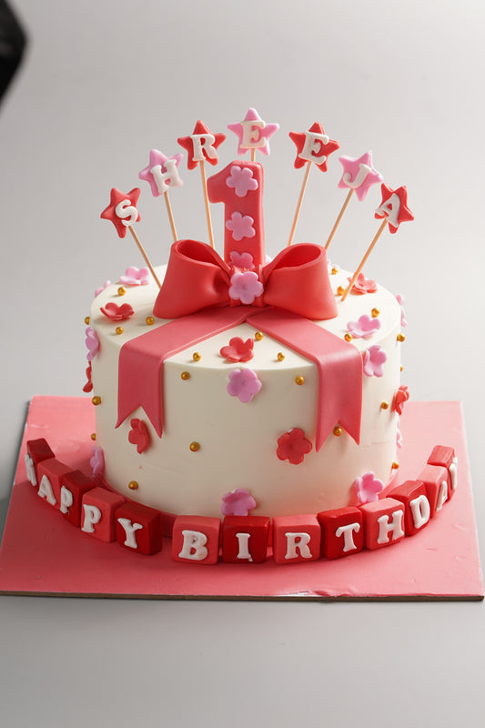 Princess Cake for 1st Birthday 