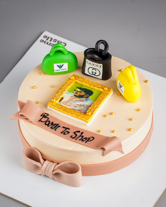 Pink Fashionista Birthday Cake