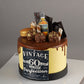 Chocolate and Whiskey Cake - Creme Castle