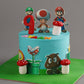 Mario Bros Theme Cake. Birthday Cake Ideas for Son. Noida & Gurgaon