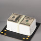 Dollar Bunch Design Cake - Creme Castle
