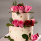 Rose Bunch Proposal Design Cake - Creme Castle