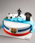 Messi Jersey Cake