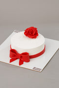 Rosey Bow Cake
