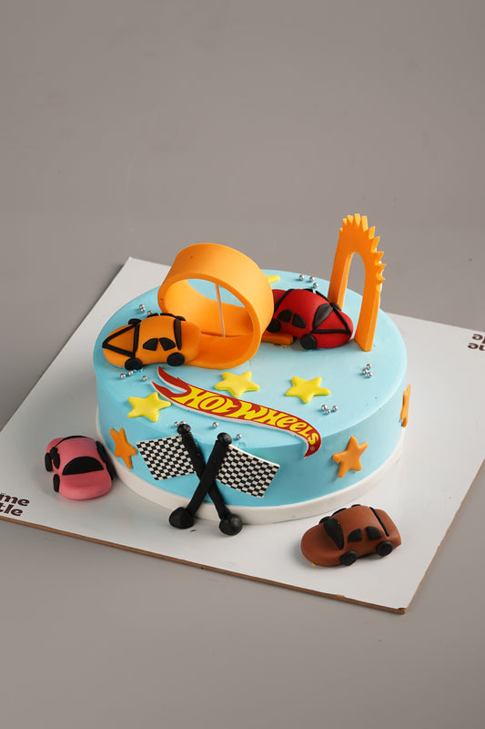 Hot Wheels Cake