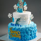 Frozen Cream Tier Cake