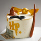 Harry Potter Cake in Gold by Creme Castle