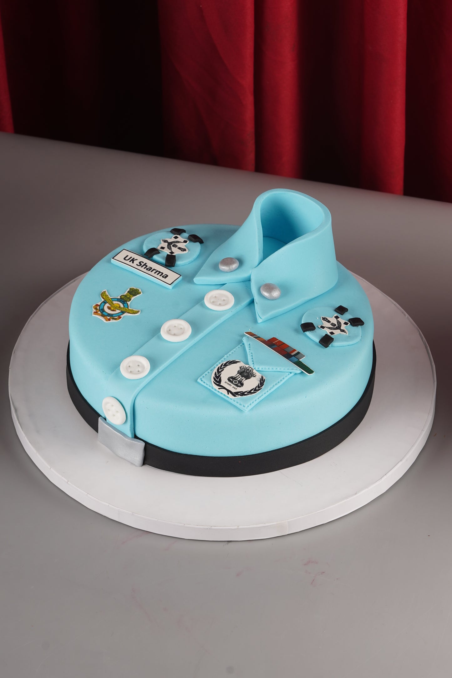 Airforce Uniform Cake Creme Castle