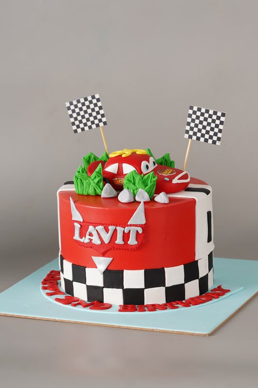 Red Pixar Car Cake
