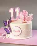 Butterfly Knot Cake