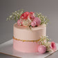 Pretty Rosy Cake