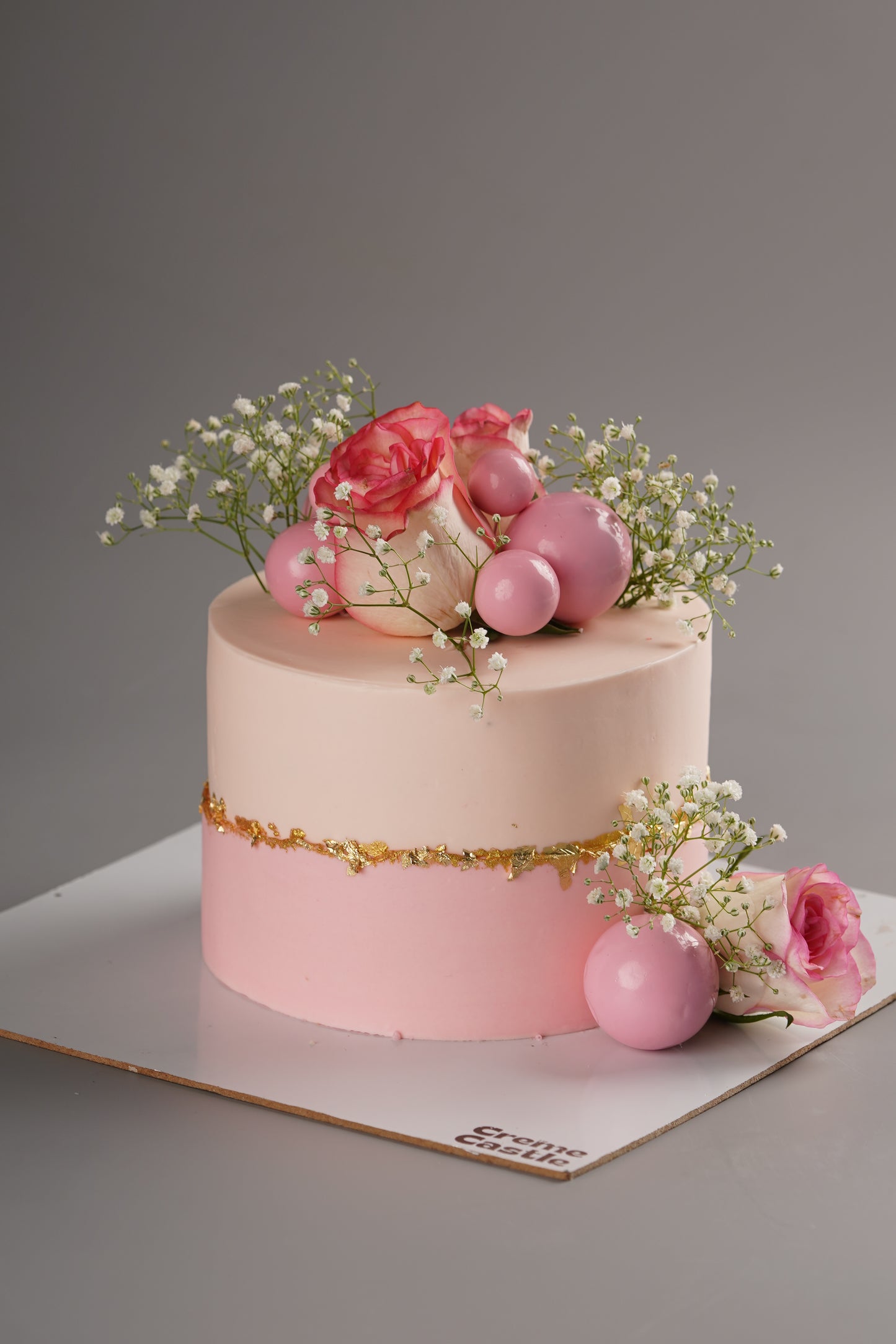 Pretty Rosy Cake