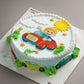 Cocomelon boy photo cake