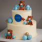Teddy and Balls Cake