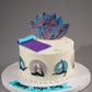Lotus Yoga Day Cake - Creme Castle