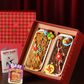 Hamper Rakhi Tea Cake Box