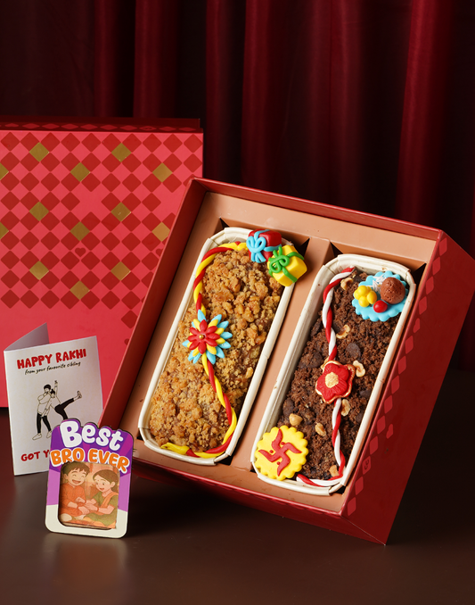 Hamper Rakhi Tea Cake Box