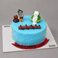 Kishan and Matki Design Cake