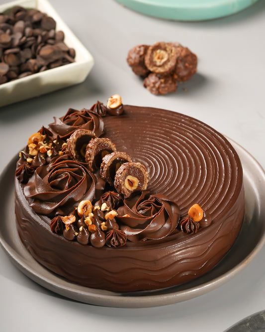 Ferrero Rocher Chocolate Cake