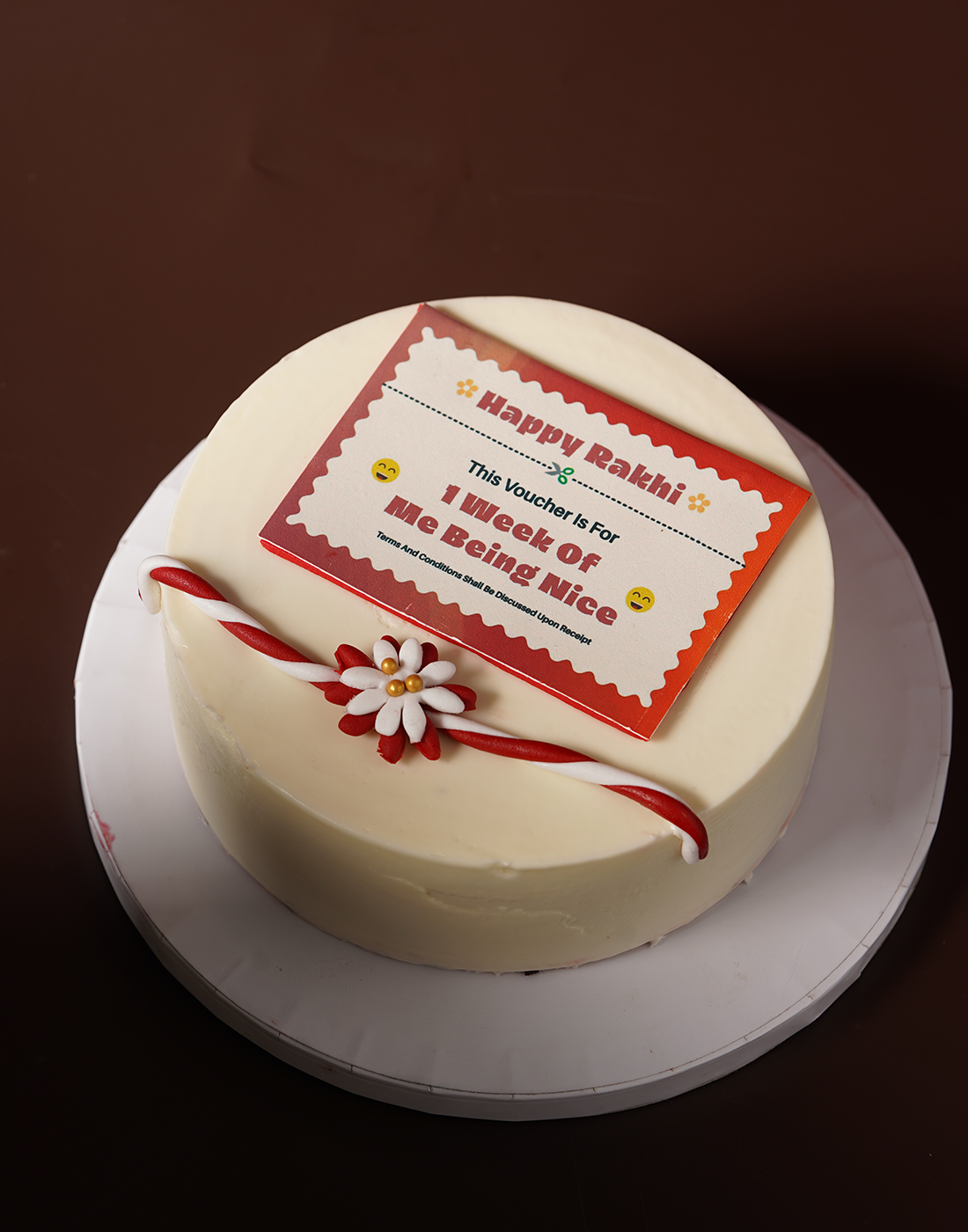Rakhi Voucher Cake
