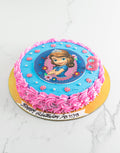 Cute Customized Cake for Girl