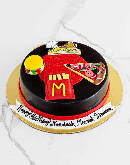 Food Lover Cake. Cake Designs for Women. Noida & Gurgaon