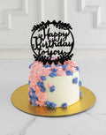 Butter Cream Floral Cake