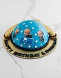 Boss Baby Semi Punata Smash Cake