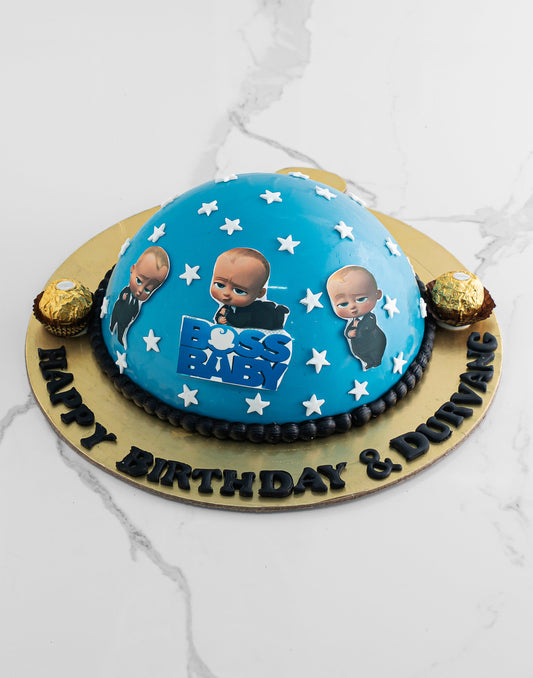 Boss Baby Pinata Cake. Birthday Cake Ideas for Son. Noida & Gurgaon