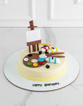 Painting Theme Cake