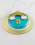 Rainbow Stars Design Cake