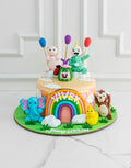 Cocomelon Family Drip Design Cake