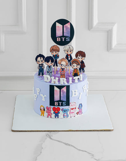 Baby BTS Cake - Creme Castle