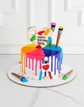 Painter's Paradise Cake