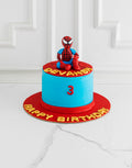 Chilling Spiderman Cake