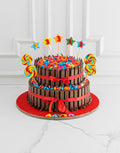 KitKat Gems Tier Cake
