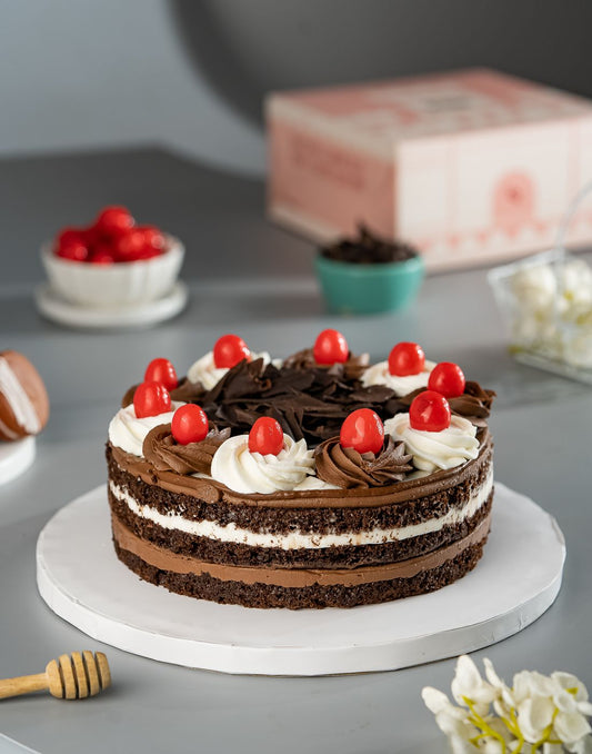 German Black Forest Cake - Creme Castle