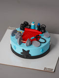 Customised Cake for Gym Lover