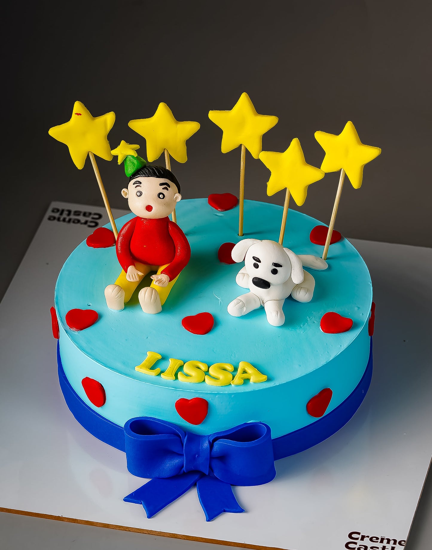 Shinchan Theme Cake. Birthday Cake Ideas for Son. Noida & Gurgaon
